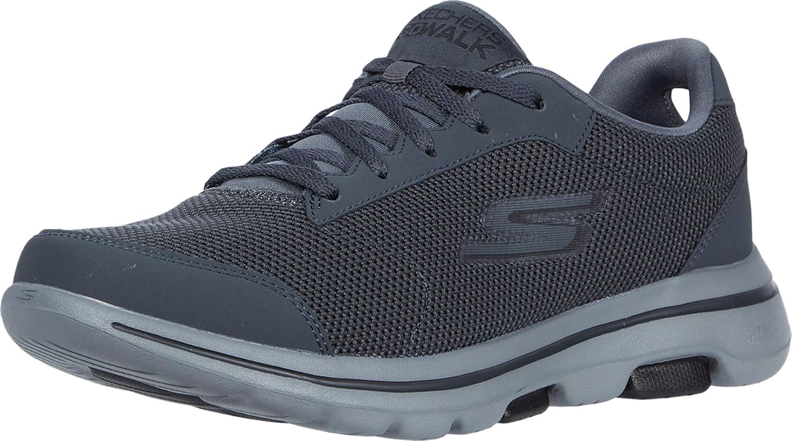 Amazon.com | Skechers Men's Go Walk 5 - Demitasse Lace Up
